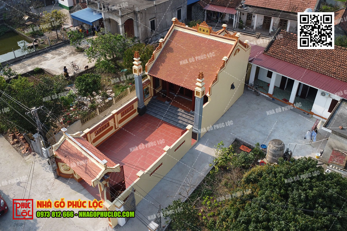 Nhà gỗ nhỏ có thiết kế đơn giản