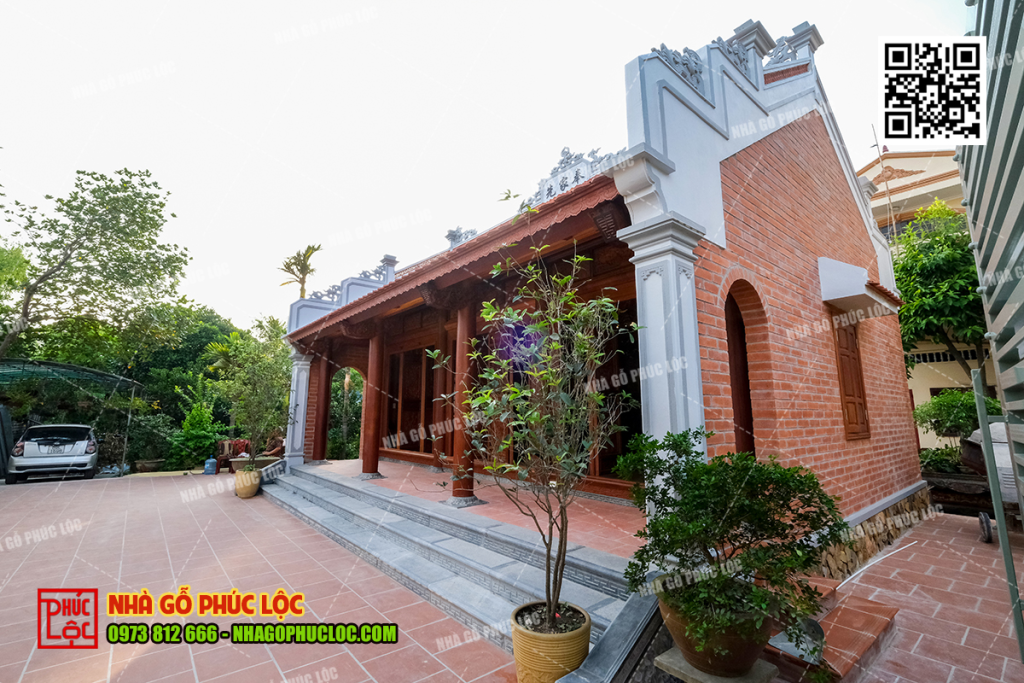 Tường gạch xây thô tối ưu chi phí 