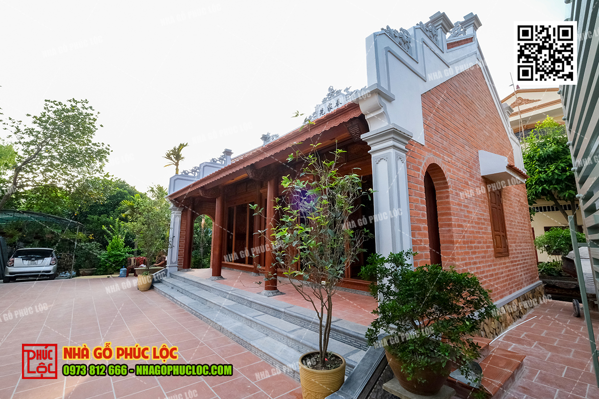 Tường gạch xây thô tối ưu chi phí 